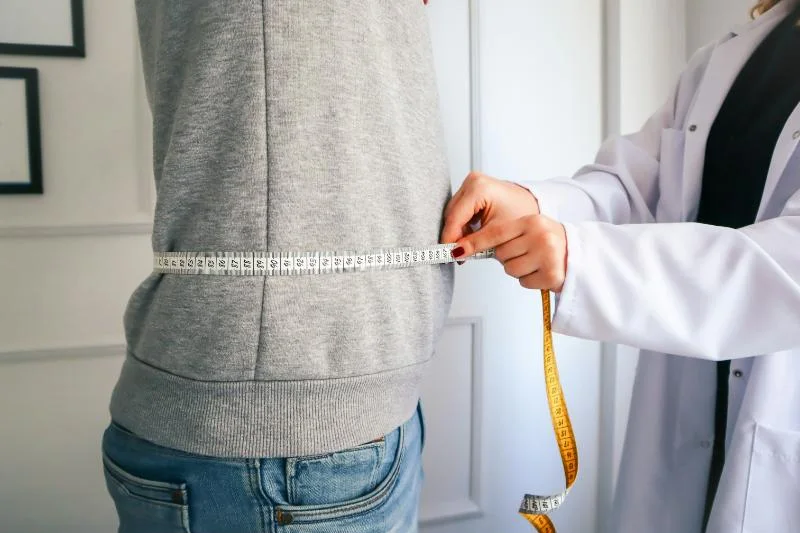 Mesure du tour de taille