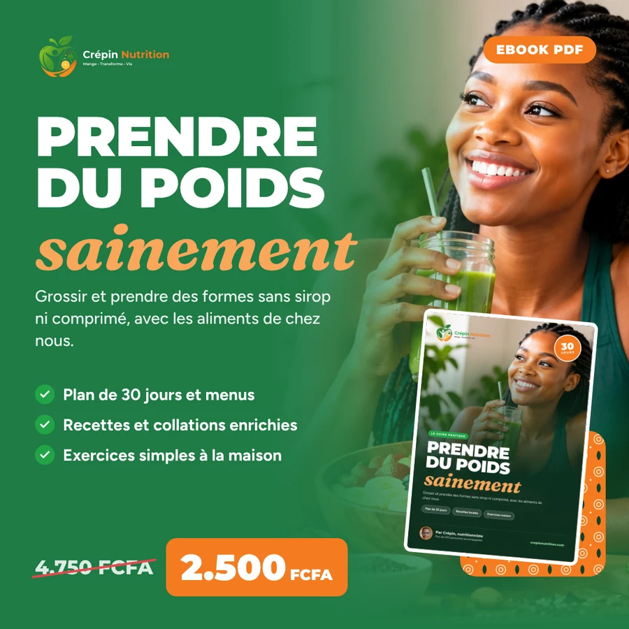 Visuel Prendre du poids sainement